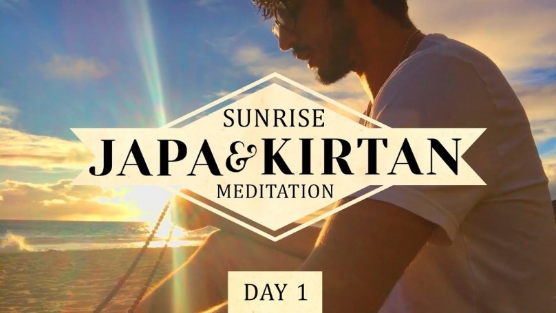 Sunrise Kirtan & Japa Meditation